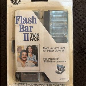 Flash Bar II Twin Pack for Polaroid SX-70  Vintage